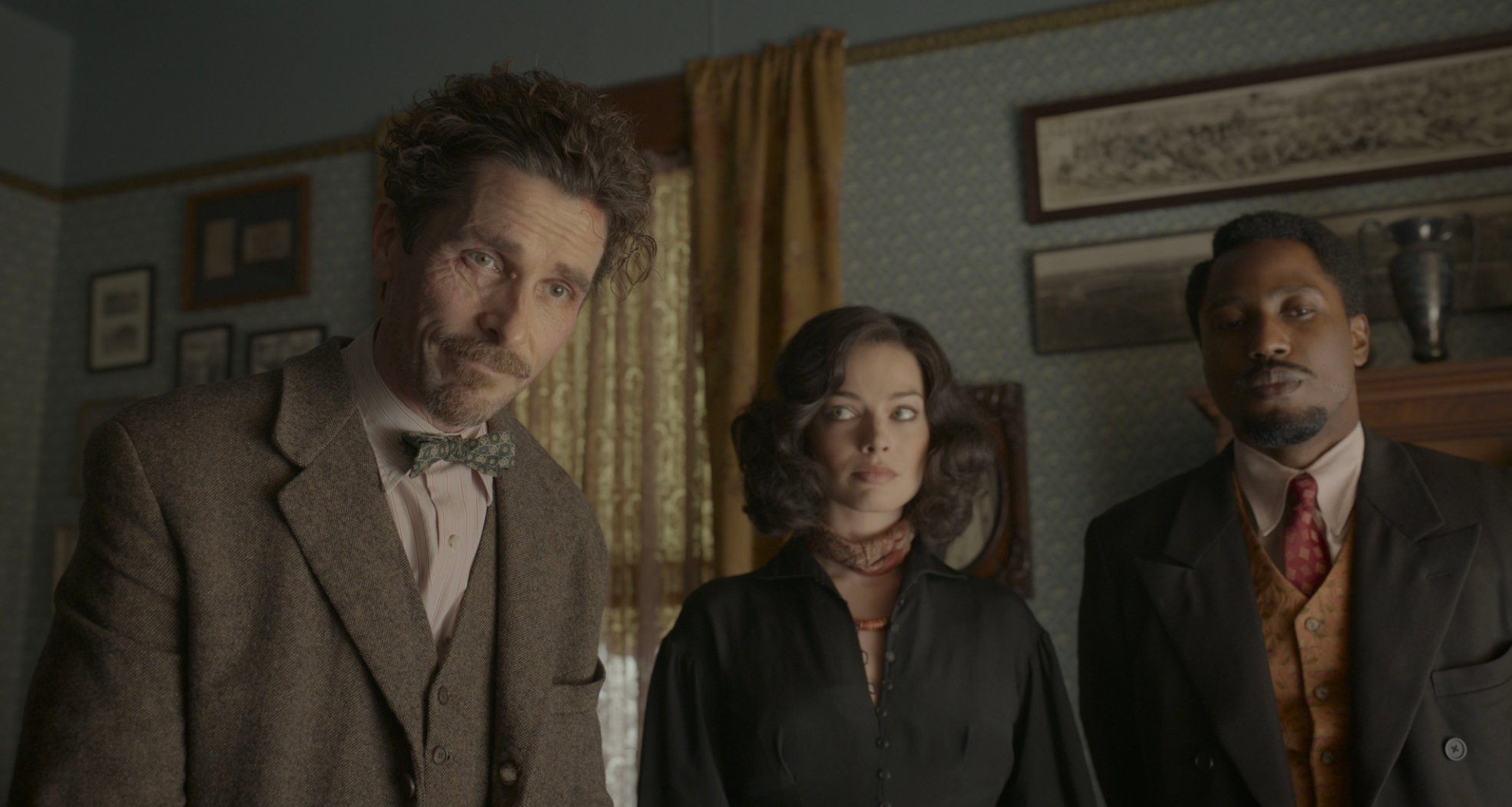 Photo of a scene from the film, Amsterdam